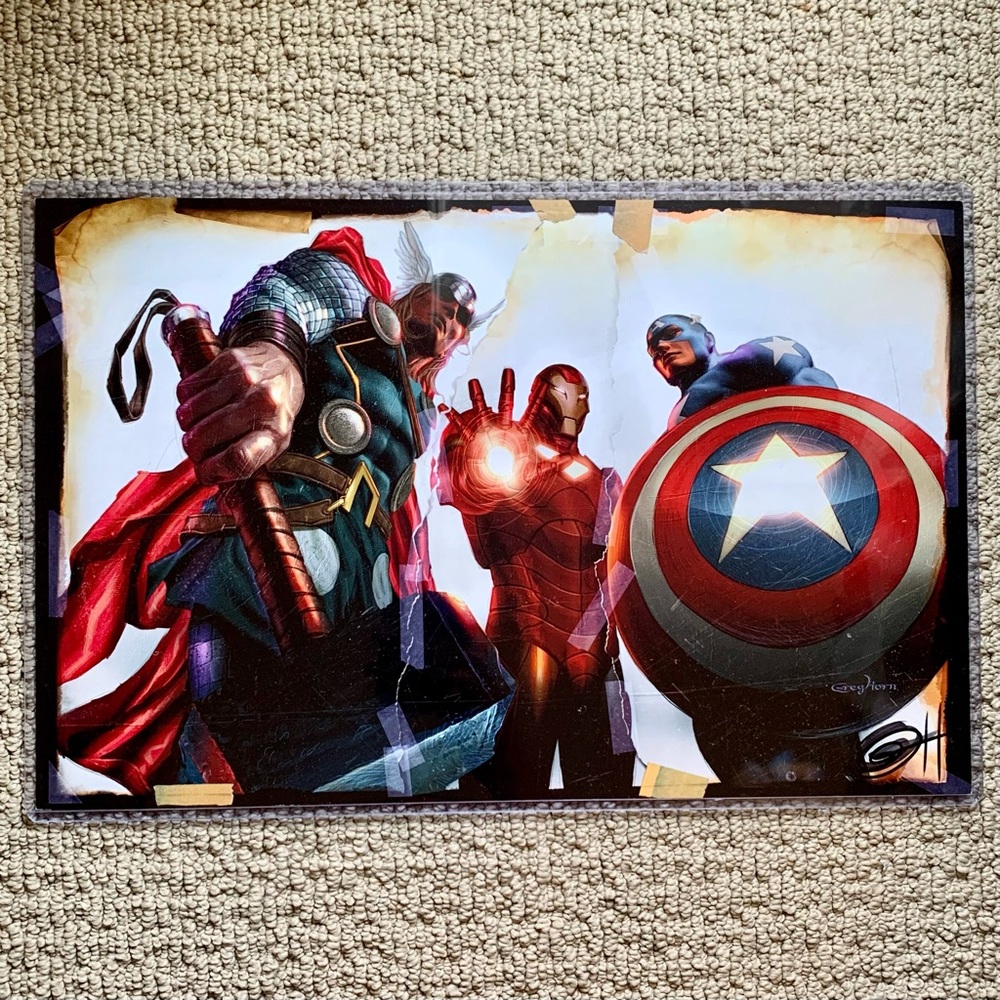 Rare Greg Horn Print of Marvel’s The Avengers